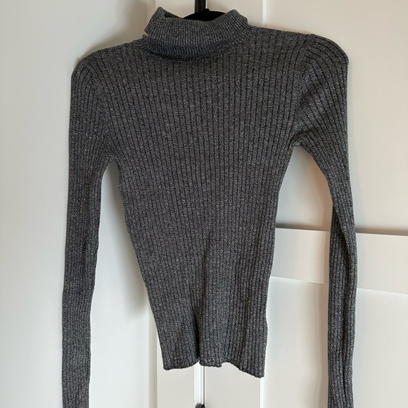 Express Ribbed Turtleneck Sweater - Picture 1 of 3